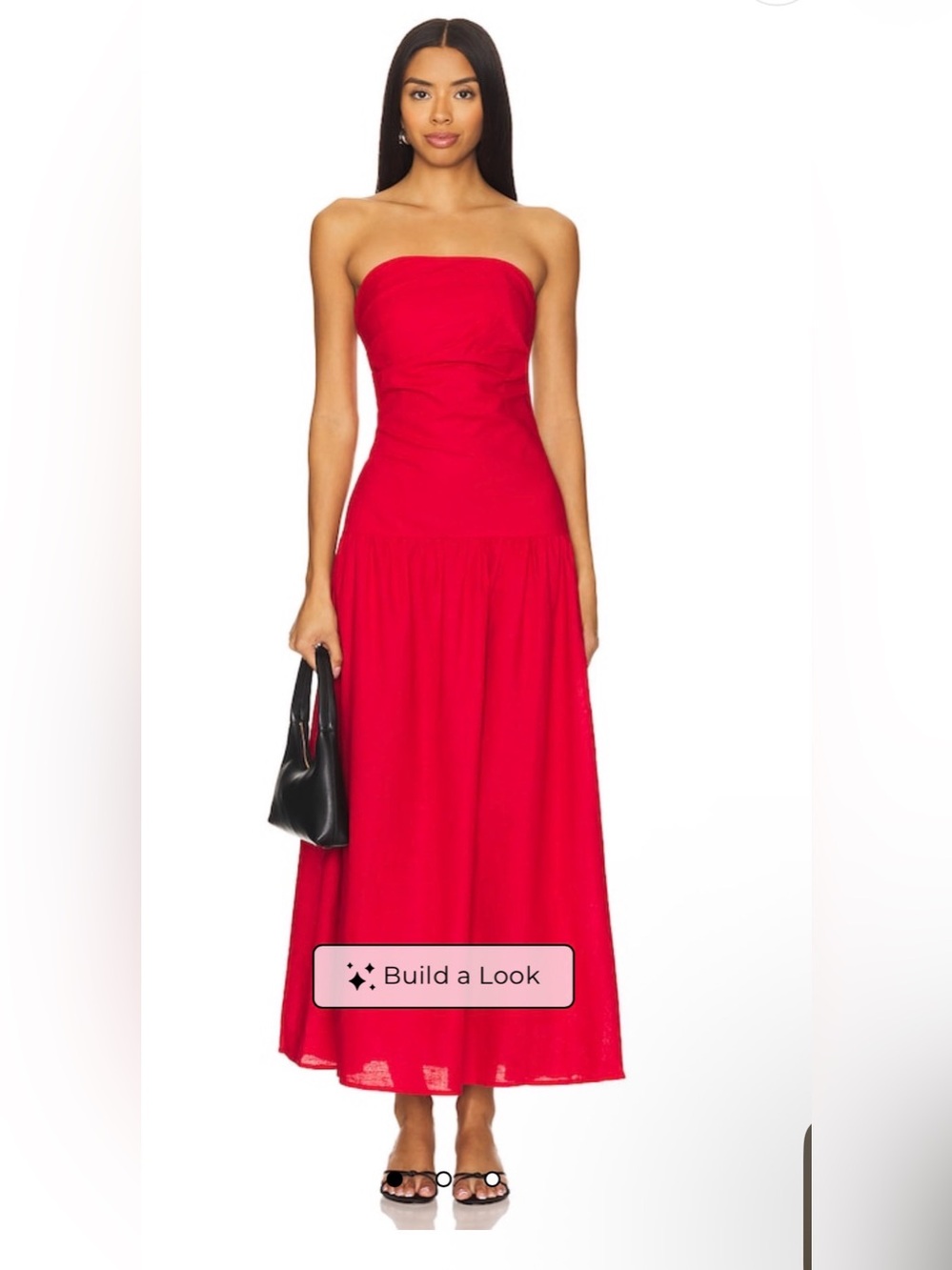 NWT SNDYS STRAPLESS MAXI DRESS SIZE XS